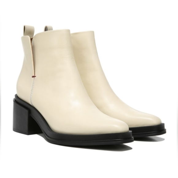 New Franco Sarto Darden‎ Booties – Cream Leather, Size 7, In Box - Picture 4 of 9